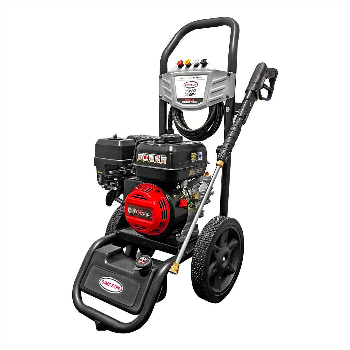 Who manufactures Simpson pressure washer engines?