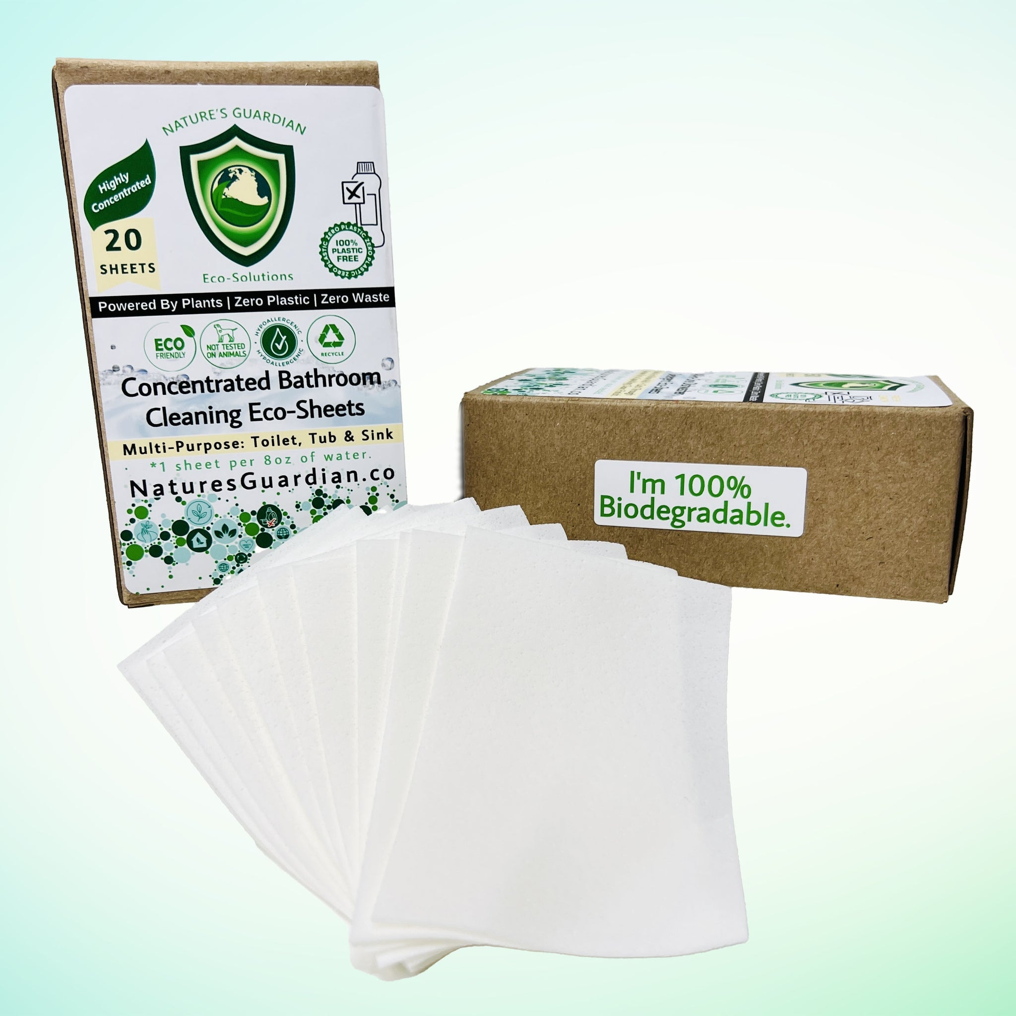 Bathroom Eco-Sheets for Effortless Cleaning