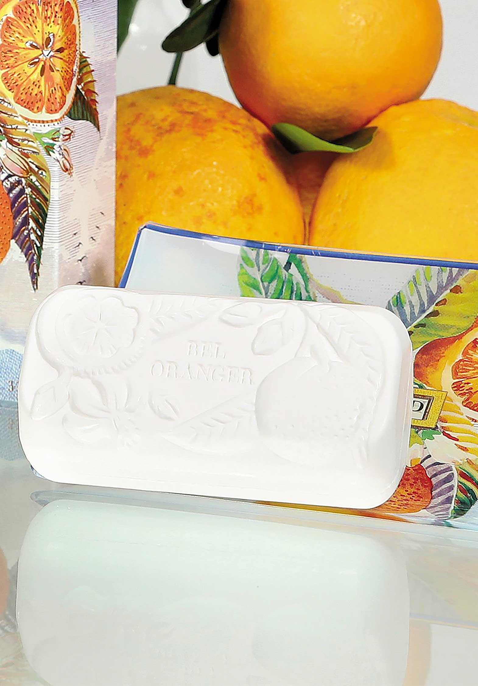 Bel-Oranger Soap with Dish - 150g Size
