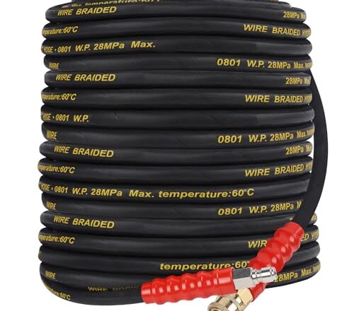 How To Cut 2 Wire Braided Pressure Washer Hose