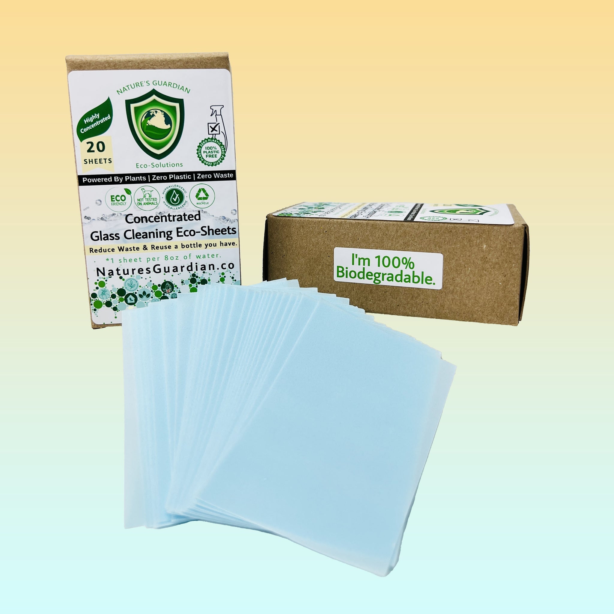 Eco-Sheets for Multi-Purpose Cleaning