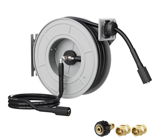 How To Mount A Hose Reel On A Pressure Washer