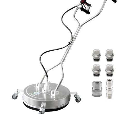 How Does A Pressure Washer Surface Cleaner Work