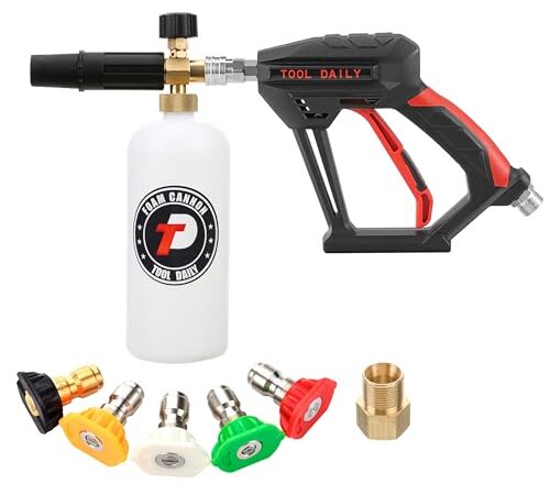 How To Hook Up Foam Cannon To Pressure Washer