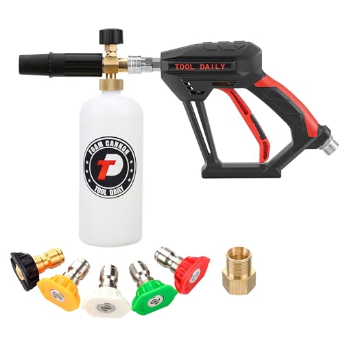 How To Hook Up Foam Cannon To Pressure Washer
