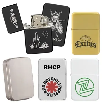 Promotional Oil Flip Top Lighter - 100 pcs