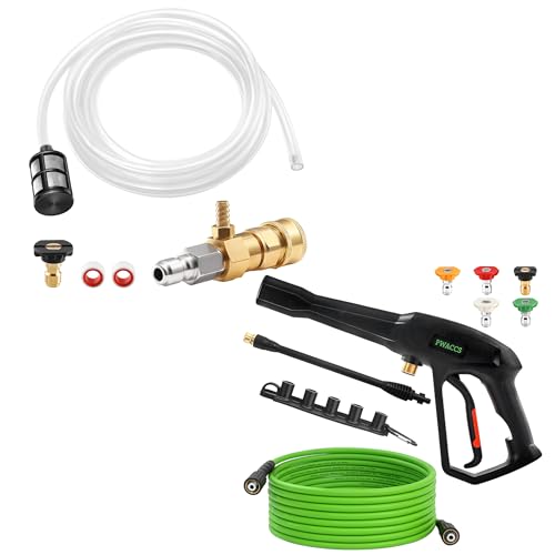 How Do I Get The Pressure Washer To Siphon Detergent