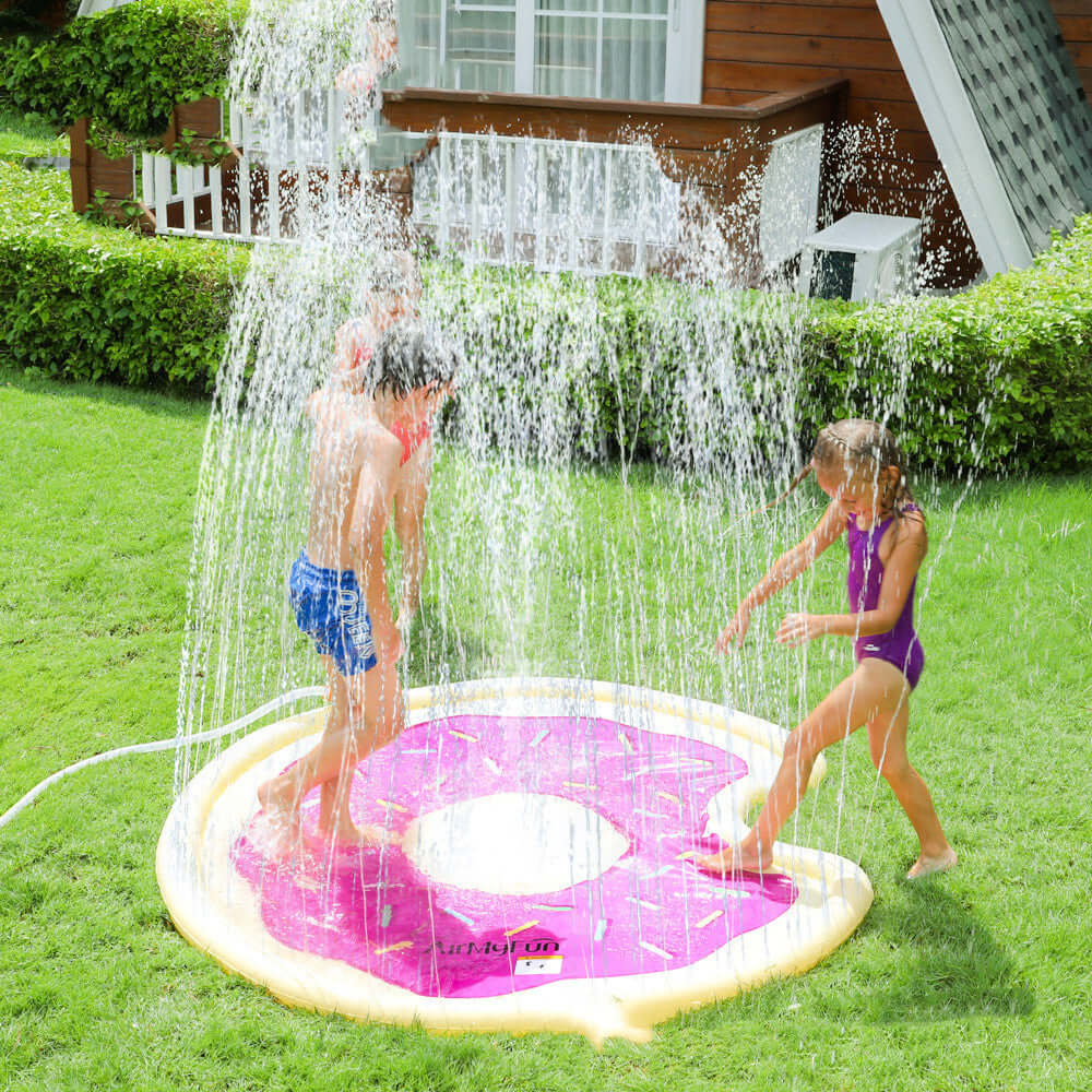 Watermelon Shaped Kids Water Spray Mat
